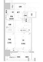 東京都豊島区南大塚１丁目（賃貸マンション1DK・3階・25.53㎡） その2