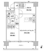 東京都渋谷区本町４丁目（賃貸マンション2LDK・7階・60.60㎡） その2