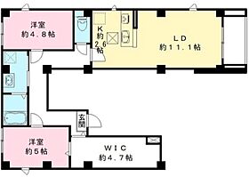 東京都新宿区市谷船河原町（賃貸マンション2LDK・1階・60.61㎡） その2