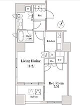 東京都千代田区一番町（賃貸マンション1LDK・5階・54.33㎡） その2