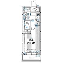 東京都新宿区上落合１丁目（賃貸マンション1K・3階・25.38㎡） その2