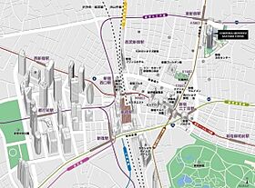 東京都新宿区新宿６丁目（賃貸マンション1LDK・4階・45.25㎡） その14