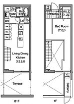 東京都新宿区弁天町（賃貸マンション1LDK・1階・51.54㎡） その2