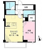 東京都新宿区若松町（賃貸マンション1LDK・3階・39.43㎡） その2