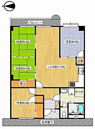 間取図画像 4LDK