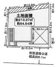 高槻市日吉台六番町 売土地1号地