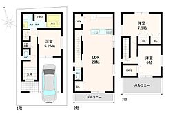 高槻市寿町3丁目 新築一戸建