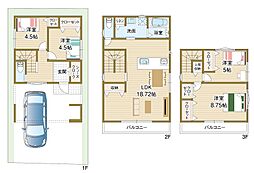 高槻市城南町1丁目 A号地 新築一戸建