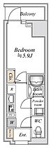 ＢａｎｄｏｕｂａｓｈｉＲｅｎｔalApartment 201 ｜ 神奈川県横浜市南区日枝町1丁目31（賃貸マンション1K・2階・22.03㎡） その2