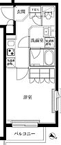 ルーブル蓮根弐番館 308 ｜ 東京都板橋区蓮根1丁目（賃貸マンション1K・3階・26.31㎡） その2