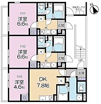 SOLASIA residence 大山 102 ｜ 東京都板橋区大谷口上町（賃貸マンション1K・1階・23.18㎡） その2