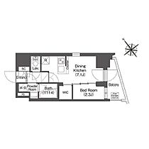 コンフォリア東大井II  ｜ 東京都品川区東大井3丁目16-4（賃貸マンション1DK・11階・24.95㎡） その2