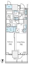 パークタワー西新宿 715 ｜ 東京都新宿区西新宿5丁目6-1（賃貸マンション1LDK・7階・42.48㎡） その2