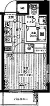 ラグジュアリーアパートメント本郷 401 ｜ 東京都文京区本郷2丁目25-4（賃貸マンション1K・4階・24.72㎡） その2