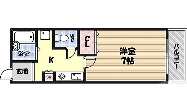 グリーンプラザ城東 ｜大阪府大阪市城東区野江4丁目(賃貸マンション1K・3階・20.00㎡)の写真 その2