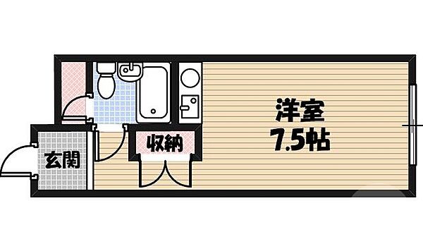 関目グローリーハイツ ｜大阪府大阪市城東区成育5丁目(賃貸マンション1R・4階・18.27㎡)の写真 その2