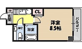 メゾン・ド・ヴィレ城東  ｜ 大阪府大阪市城東区放出西3丁目（賃貸マンション1K・3階・24.99㎡） その2