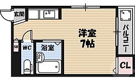 コーポ片町  ｜ 大阪府大阪市都島区片町1丁目（賃貸マンション1R・3階・19.33㎡） その2