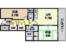 サンハイム今福 4階/-
