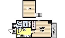 ラ・フォーレ東野田 1Kの間取図画像