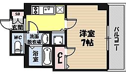 ララプレイスザ・京橋ステラ 1Kの間取図画像