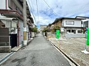 南側道路に面しており、陽当たり良好♪