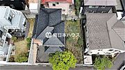 敷地全体と周辺環境が分かる空撮です。