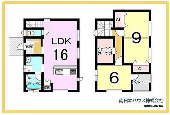 間取り 和田3丁目　中古戸建