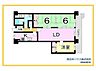 間取り：和室2部屋と洋室を備えた、家族で使いやすい3LDKタイプの間取りです。