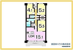 トーカンマンション慈眼寺 3LDKの間取図画像