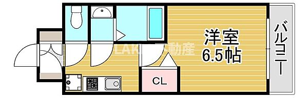ララプレイス京橋シティオス ｜大阪府大阪市城東区中央1丁目(賃貸マンション1K・3階・22.23㎡)の写真 その2