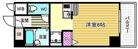 ルミエール21  ｜ 大阪府大阪市福島区吉野2丁目5-5（賃貸マンション1R・5階・20.80㎡） その2