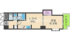 CITY SPIRE上町台  ｜ 大阪府大阪市天王寺区上本町9丁目3-4（賃貸マンション1LDK・2階・34.81㎡） その2