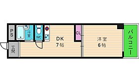 朋来ビル  ｜ 大阪府大阪市東成区深江北1丁目1-26（賃貸マンション1LDK・5階・30.00㎡） その2