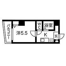 Ｕ-ro玉造  ｜ 大阪府大阪市東成区玉津2丁目1-2（賃貸マンション1K・7階・19.44㎡） その2