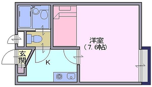 ロイヤルＳK指柳 106｜奈良県天理市指柳町(賃貸アパート1K・1階・21.53㎡)の写真 その2