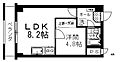 CINQARCADIA2階4.5万円