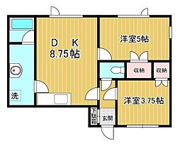 ノースパレスVII 2階/206