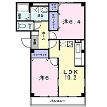 パークヒルズ 103号室 ｜ 茨城県日立市金沢町（賃貸アパート2LDK・1階・53.78㎡） その2