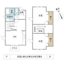 CHER YUNAGO II 101号室 ｜ 茨城県日立市鮎川町（賃貸アパート2LDK・2階・56.51㎡） その2