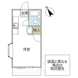 間取図画像 ワンルーム