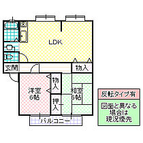 ソシア　A棟 102号室 ｜ 茨城県日立市東大沼町（賃貸アパート2LDK・1階・60.35㎡） その2