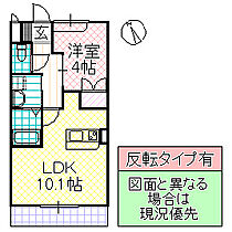 Raffine 102号室 ｜ 茨城県日立市東大沼町（賃貸アパート1LDK・1階・35.00㎡） その2