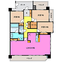 ライオンズ四日市富田マークレジデンス 304 ｜ 三重県四日市市西富田町（賃貸マンション3LDK・3階・93.81㎡） その2