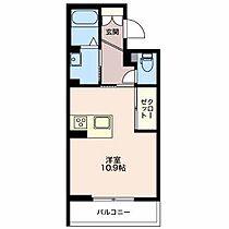 グランデュールＭ 204 ｜ 三重県四日市市蒔田２丁目（賃貸マンション1R・2階・31.60㎡） その2