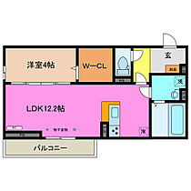 ディーシャンブル八田II 303 ｜ 三重県四日市市八田１丁目（賃貸アパート1LDK・3階・41.86㎡） その2