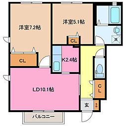 近鉄富田駅 6.9万円