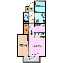 フィオーレ　エテルナ 108 ｜ 三重県四日市市野田１丁目（賃貸アパート1LDK・1階・34.62㎡） その2