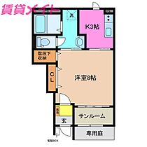 コート　あん  ｜ 三重県三重郡川越町大字北福崎（賃貸アパート1K・1階・33.81㎡） その2