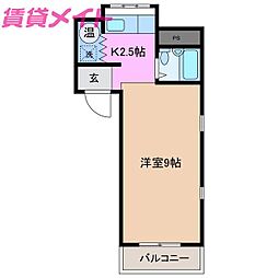 ポラリスハイツ 2階/-